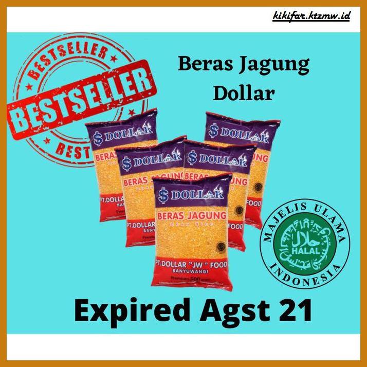 

ANEKA-BERAS- BERAS JAGUNG DOLLAR (+ BUBBLE) - B.JAGUNG SAJA -BERAS-SEHAT.