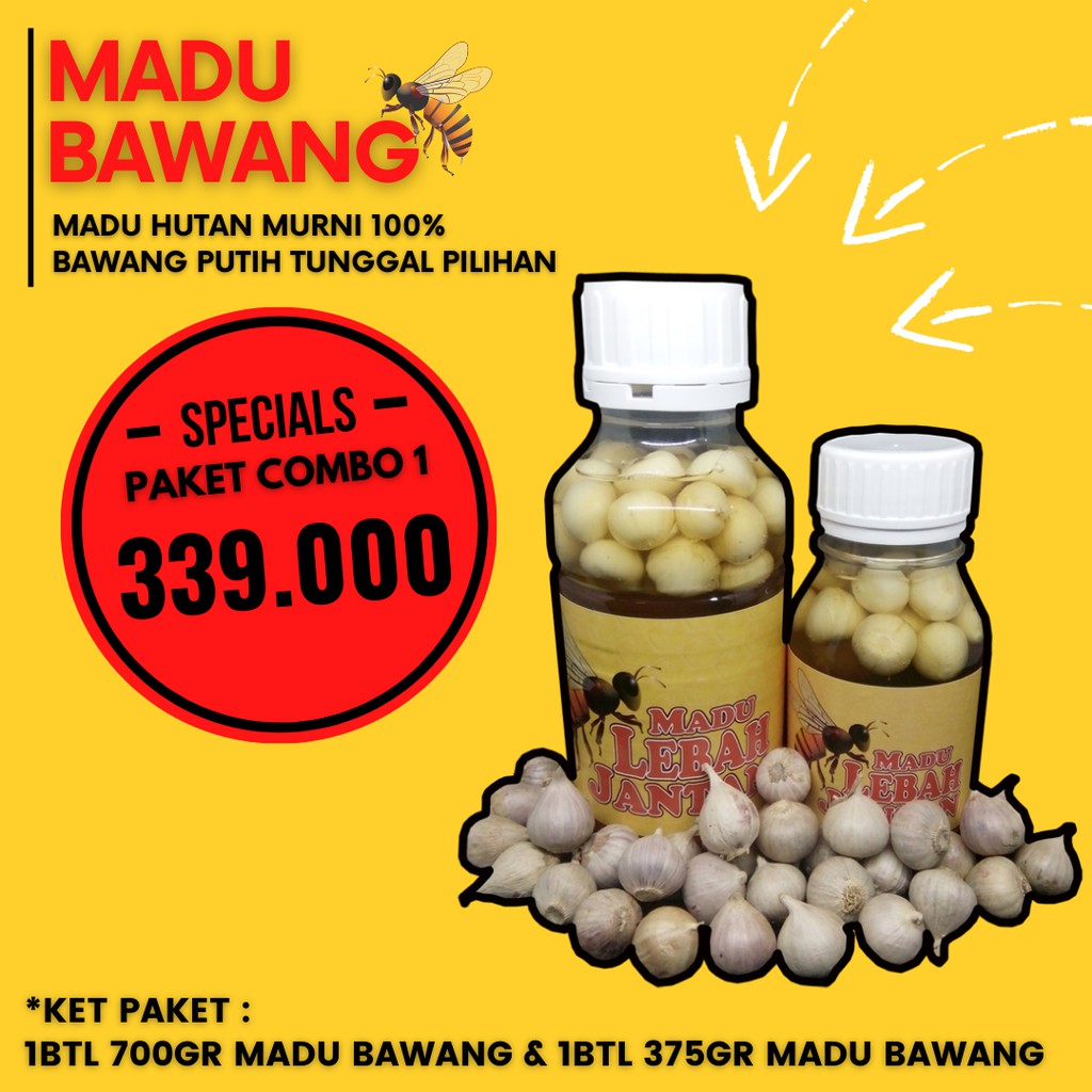 

Madu Bawang Premium Paket Combo 1