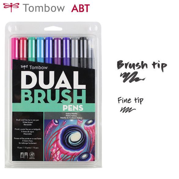 

[[COD]] Tombow Dual Brush Pen ABT Galaxy Color Set 10 FREE ONGKIR Kode 898