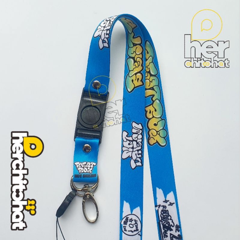 

Lanyard NCT DREAM - BEAT BOX - Strap Tali ID Card KPop Unofficial