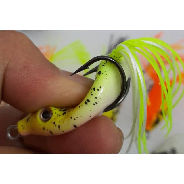 Umpan Pancing Soft Frog Lure Kodok Karet