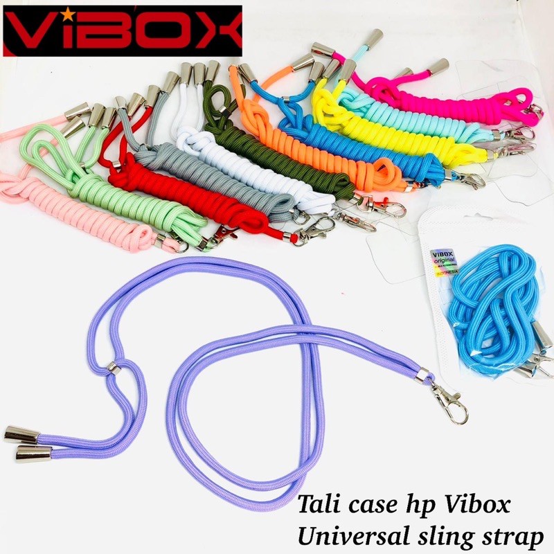 promo Universal vibox nagita Sling Strap Tali gantungan hp candy korean kekinian plug &amp; play