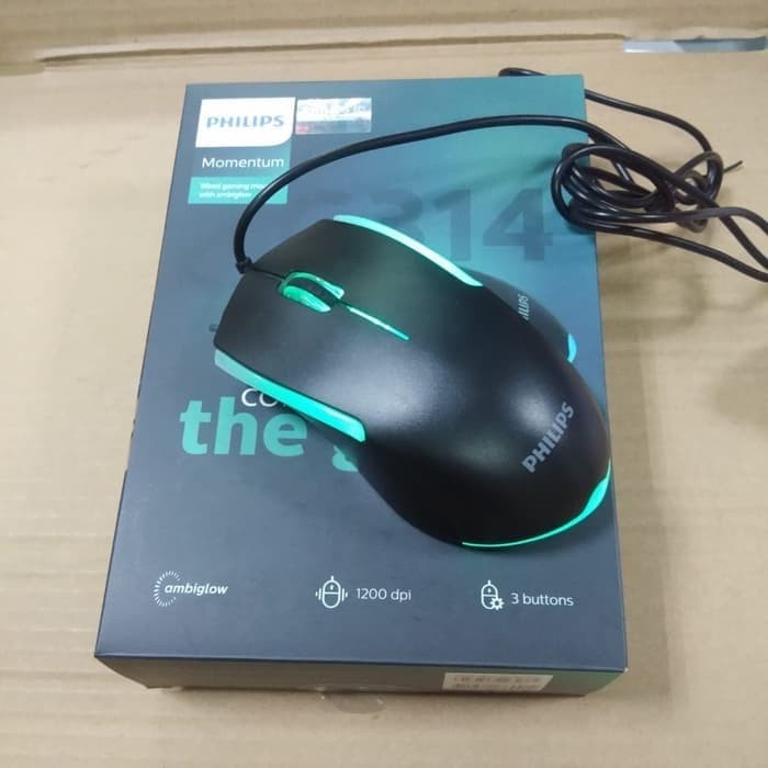 Philips G314 Gaming Mouse with Ambligow