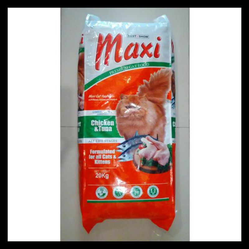 MAXI CAT FOOD 20 KG - MAKANAN KUCING 20 KG