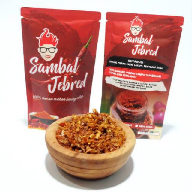 

Sambal Jebred Sambal Bawang Goreng 60gr