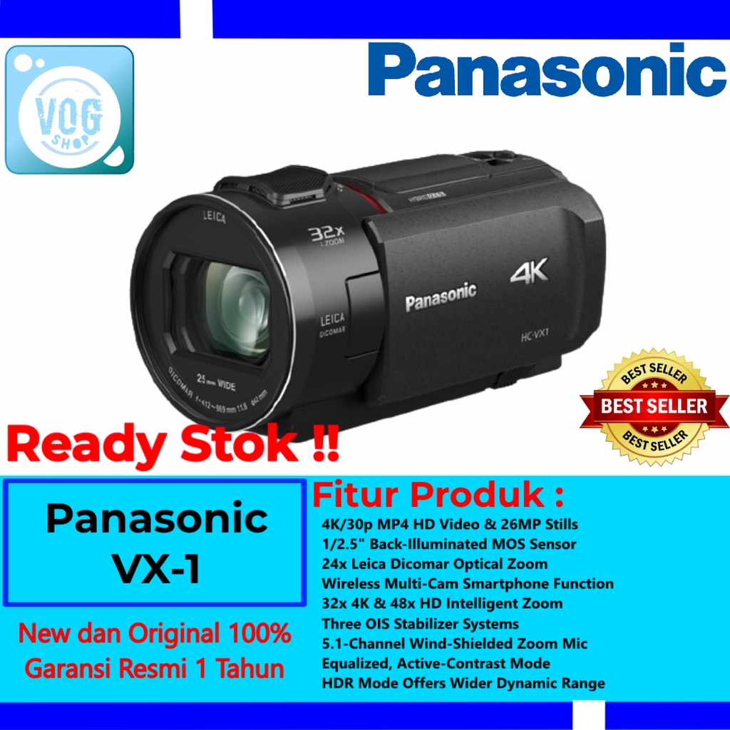 Panasonic HC VX1 UHD 4K Handycam - Panasonic VX1