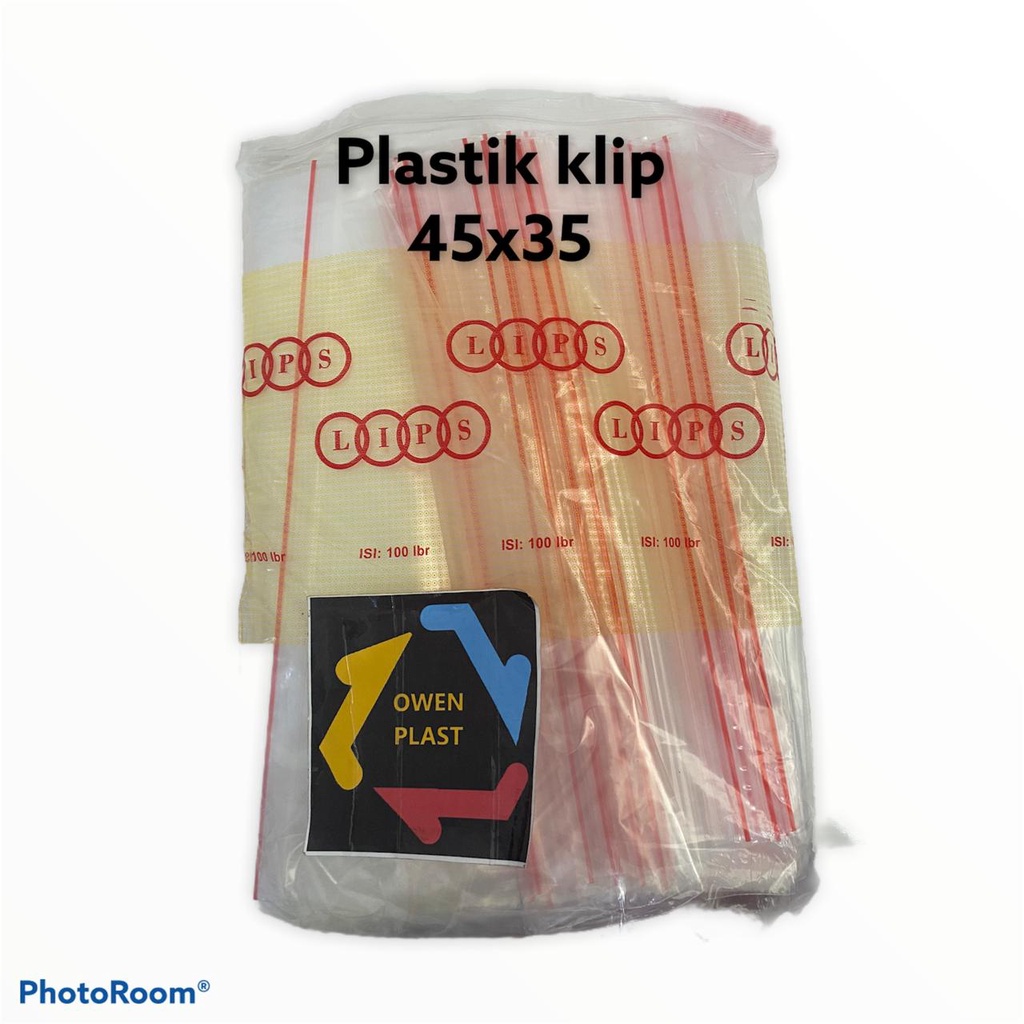 PLASTIK KLIP/PLASTIK OBAT/KANTONG PLASTIK ZIPLOCK UK 45X35 ISI 100 PCS