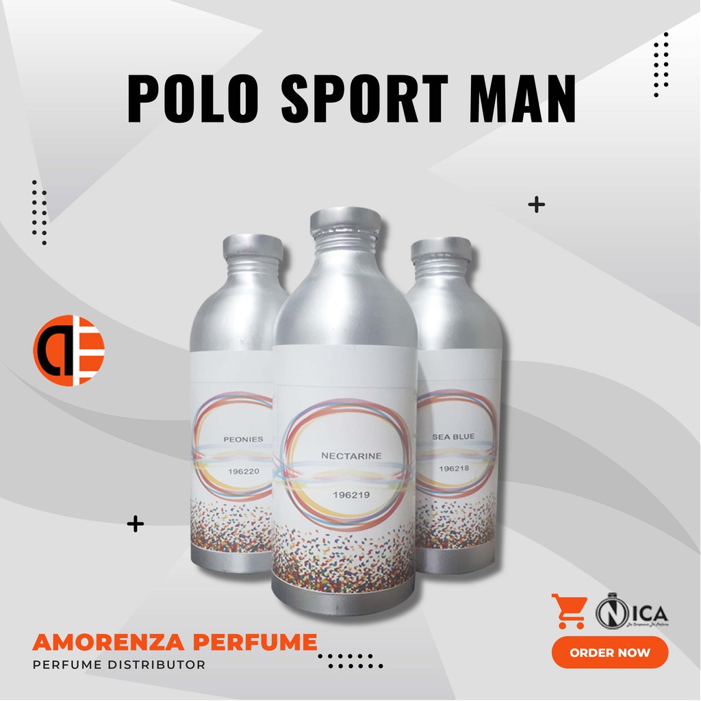 BIBIT PARFUM MURNI POLO SPORT MAN - CASHEW NICA FRAGRANCE 500 ML SEGEL PABRIK