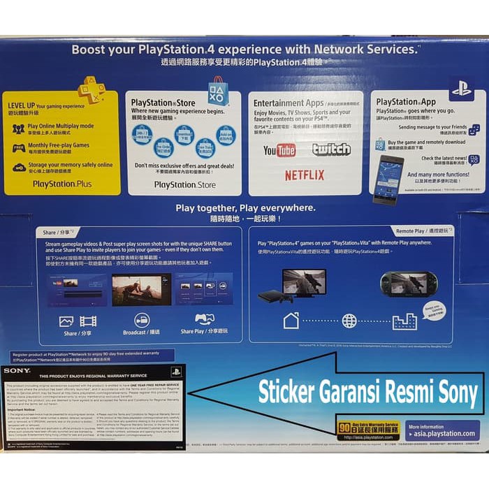 PROMO   PS4 Sony PlayStation 4 Pro 1TB Garansi Resmi Sony Indonesia