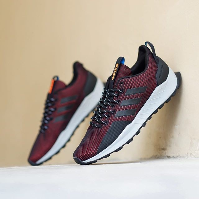 Adidas Questar Trail Maroon White