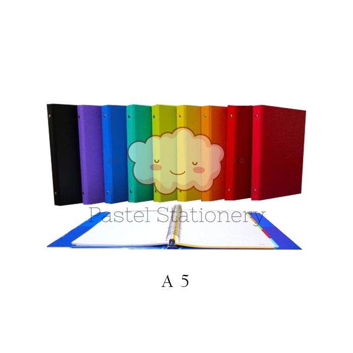 

Binder Note Bantex A5 - Buku Tulis Catatan Notebook Ring Loose Leaf