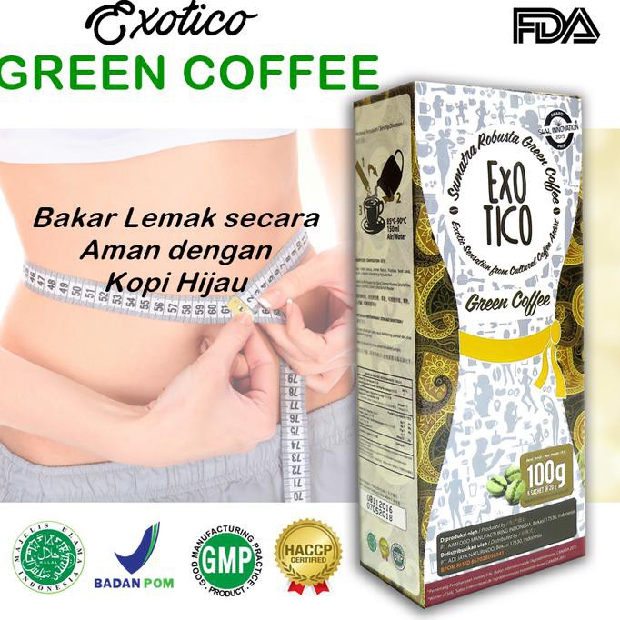 

Kopi Sumatra Green Coffee Instant Exotico