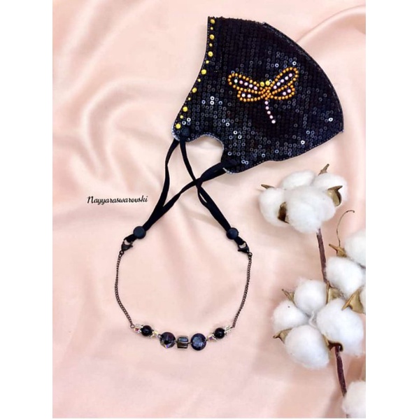 Strap Masker Swarovski Austria