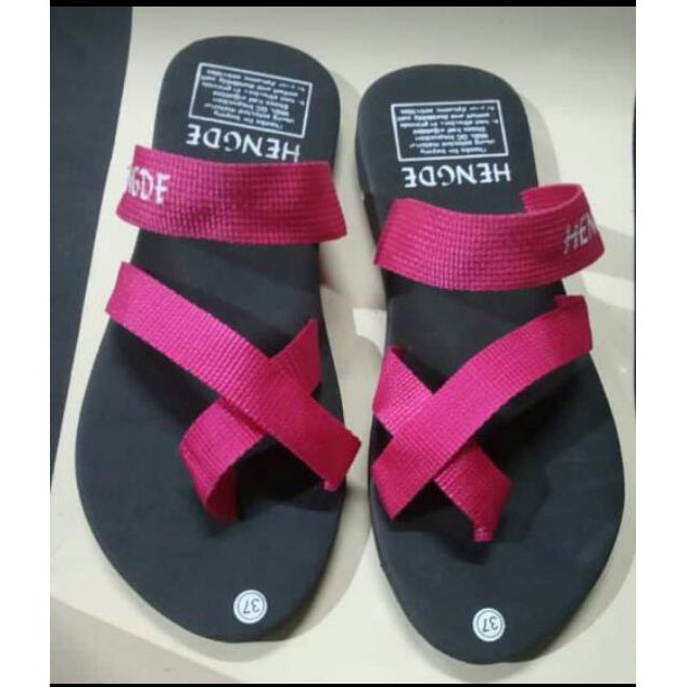 READY sandal tali webing Hengde/ murah banget