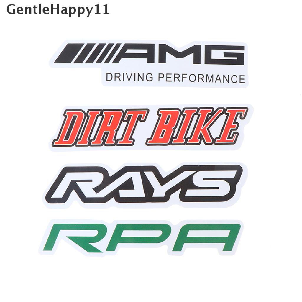 Gentlehappy 100PCS Stiker Graffiti JDM Tahan Air Untuk Mobil Balap