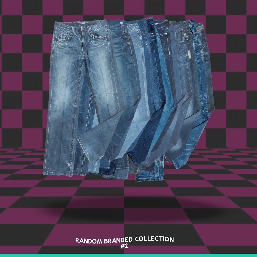 [PROMO] Celana Jeans Pria Panjang Branded #2 (American Eagle, BANGBANG, CLRide, Dll)