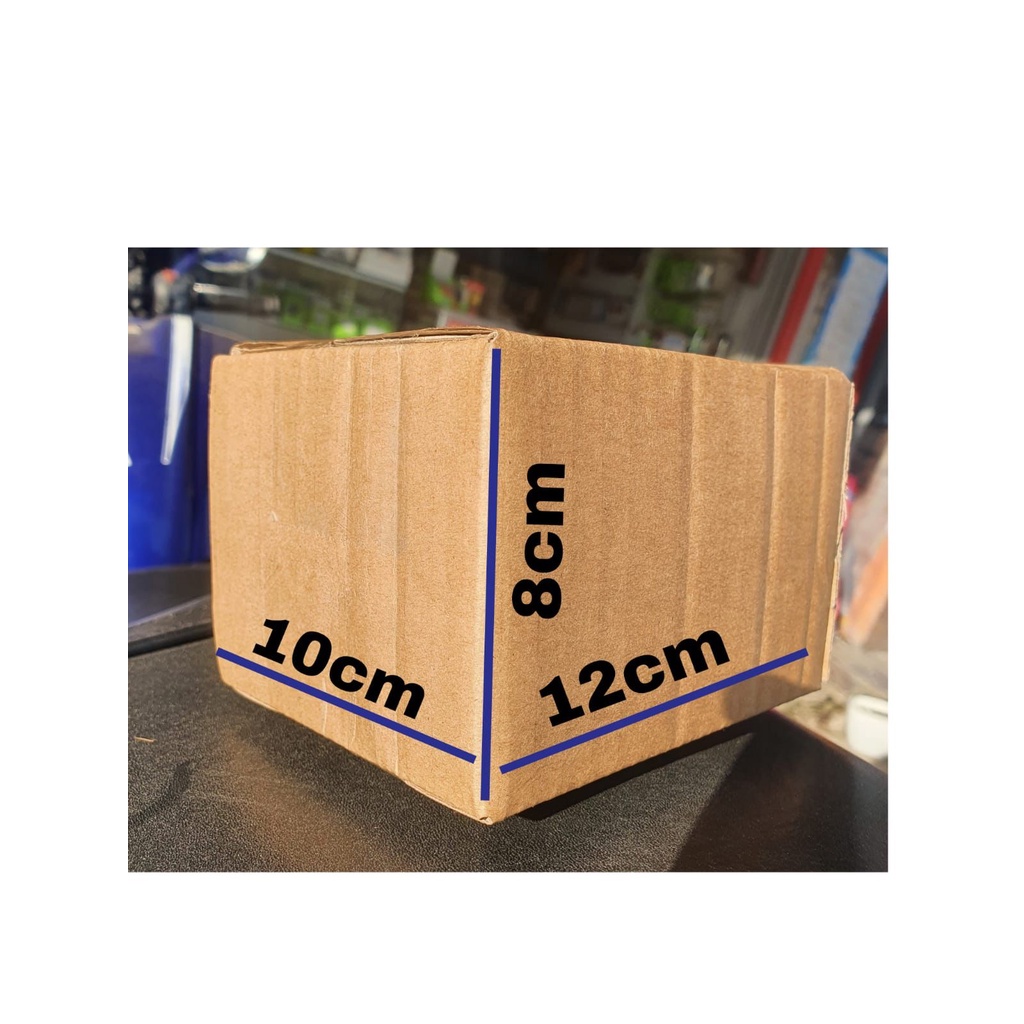 

Kardus box karton kotak dus packing recycle ukuran 12 x 10 x 8cm