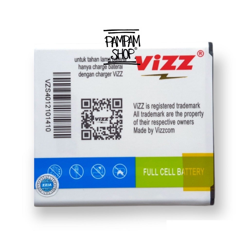 Baterai Vizz Double Power Original Handphone Samsung Galaxy S4 I9500 B600BC B600BE B600BU Batre Batrai Battery GT-I9500