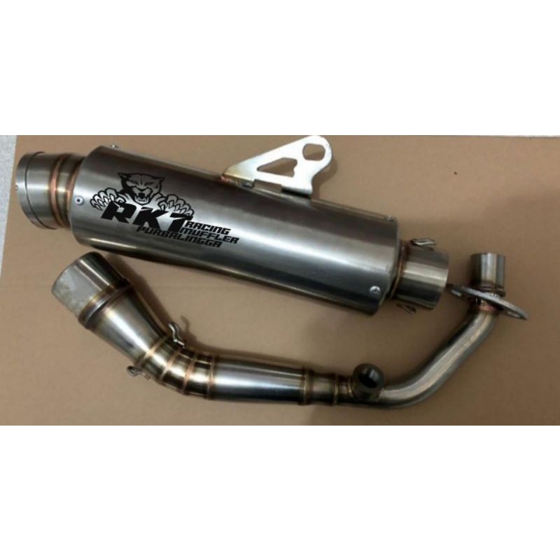 KNALPOT VESPA MATIC GRATIS LASER NAMA Knalpot Racing Vespa Matic. RKT Racing Muffler