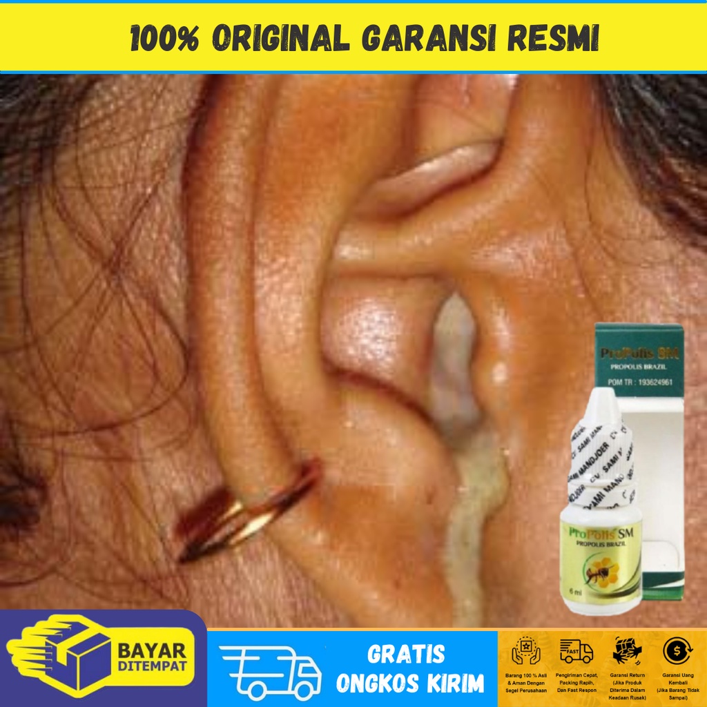 Obat Tetes Pelunak Kotoran Telinga Keras, Obat Telinga Tersumbat, Obat Telinga Budeg, Obat Telinga B