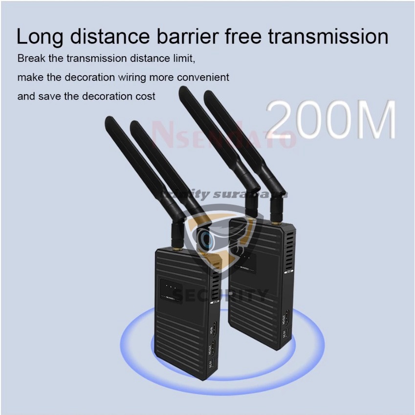 HDMI Extender Wireless 200Meter