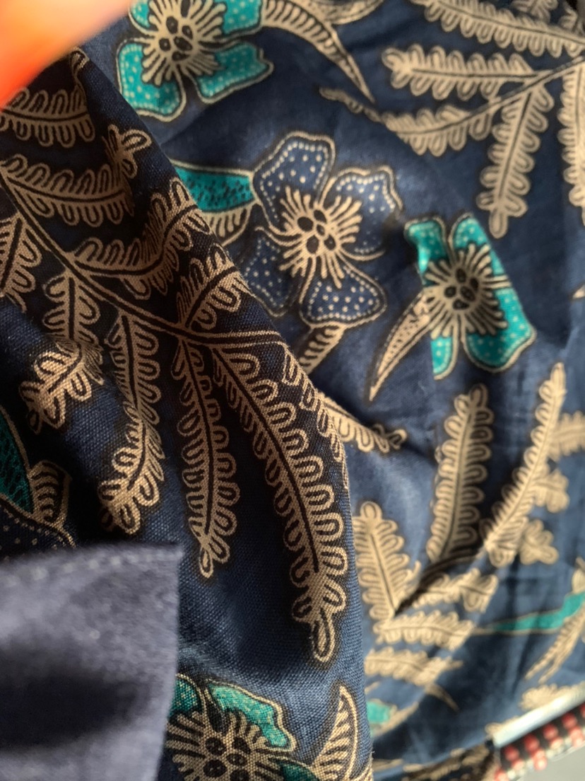 [cod] Tey-17 Batik Wanita Asj Sa Hrb026 Kenongo Kemeja Tosca Pendek