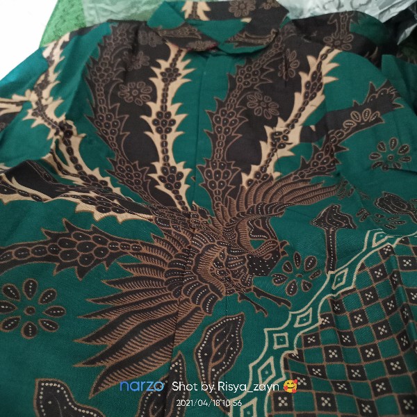 Kemeja Batik Pria Lengan Pendek M L Xl Xxl Baju Seragam Original