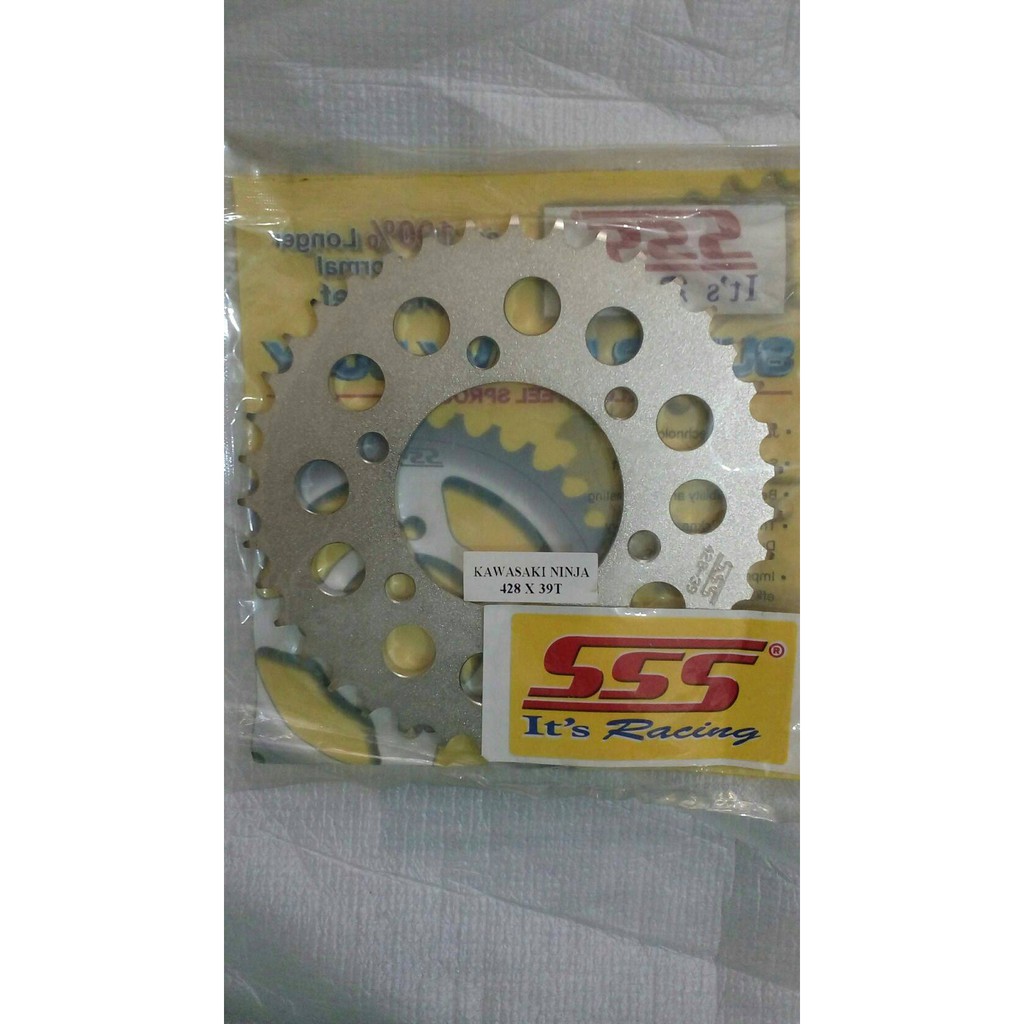 Gir belakang SSS 428 x 39 mata Ninja 150 R RR