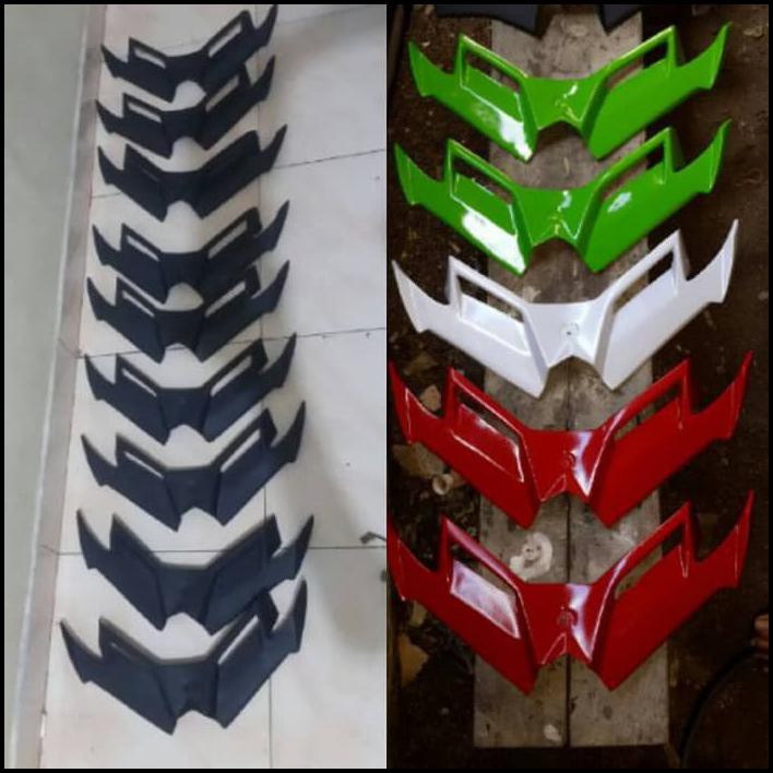 Winglet Sayap Fairing Tambahan Ninja 250 Rr Mono Ninja 250 Sl Fiber