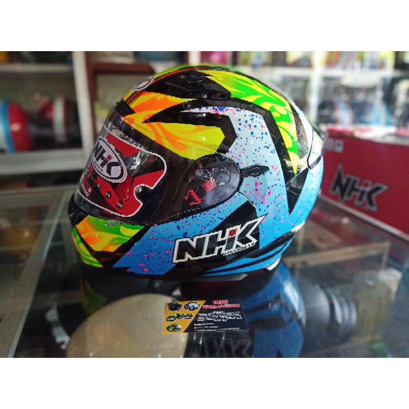 HELM NHK RX9 KAREL ABRAHAM WINTER | BLACK BLUE | GP EDITION