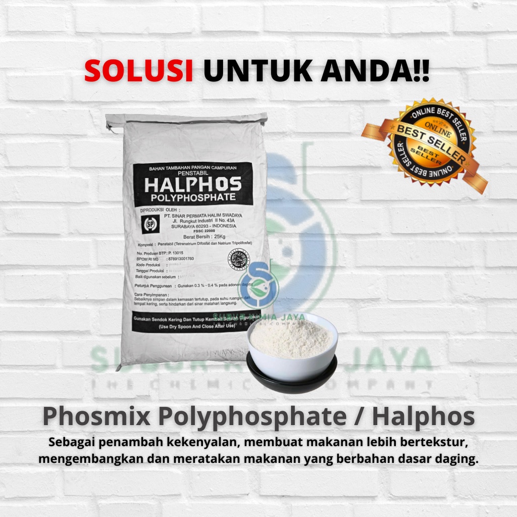 

LAKU Halpos / Halphos / Phosmix Polyphosphate gr