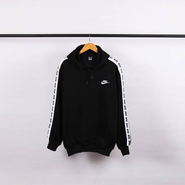 nike taped sweater