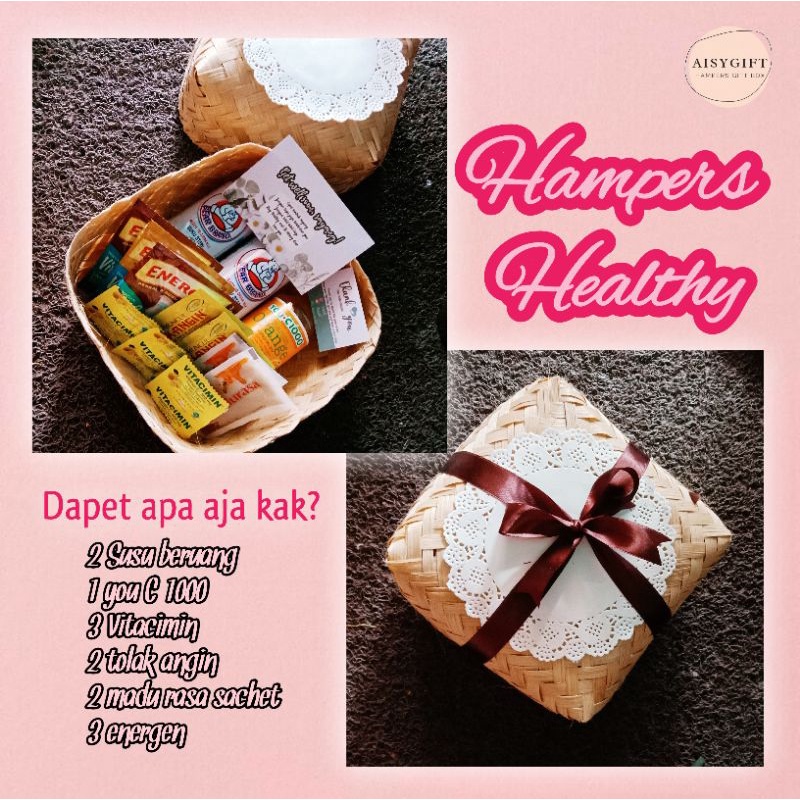 

Hampers obat-obatan / Paket Hampers Sehat/Susu Beruang You C-1000 Tolak Angin Energen Vitacimin Madu