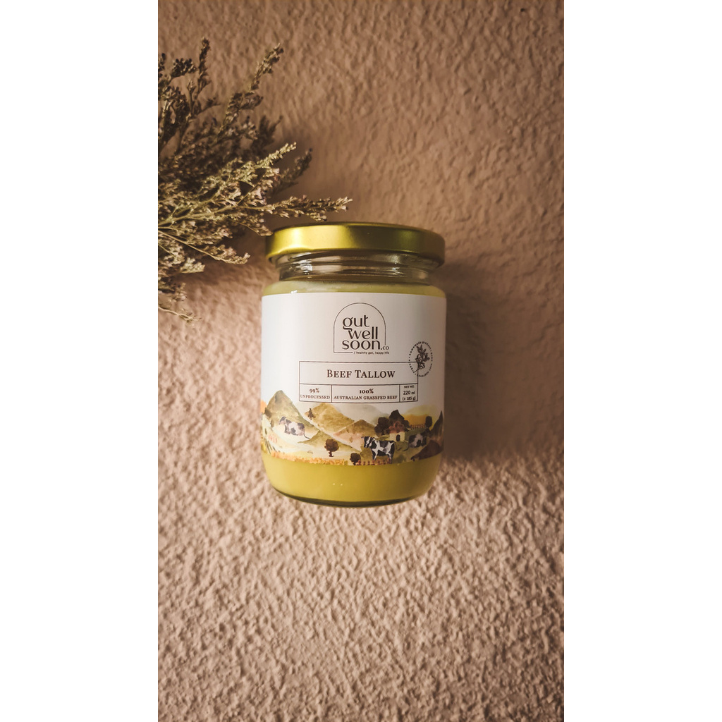 

Ready- Gut Well Soon Beef Tallow (Rendered) 200 Ml (185 Gr)