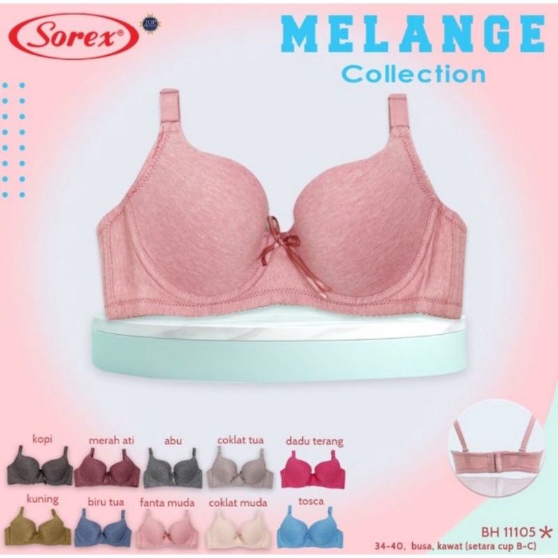 Sorex Bra Melange Collection Casual (11105) BH Kawat