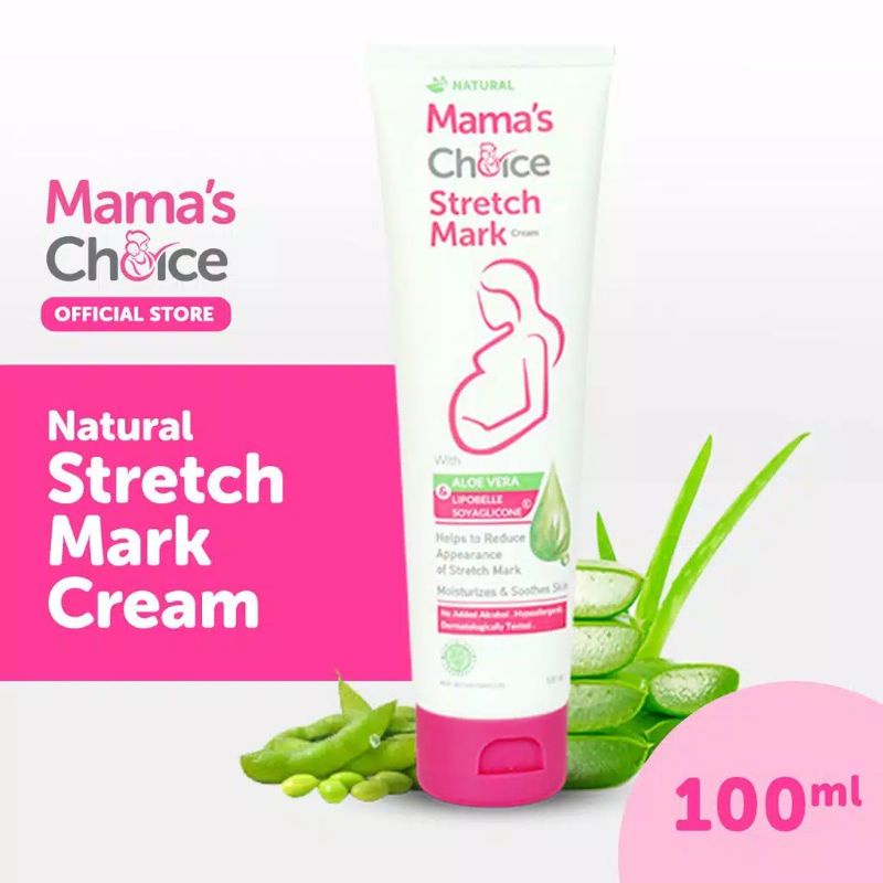 Mama's Choice Stretch Mark Cream | Solusi Perut Gatal dan Anti Stretchmark Ibu Hamil