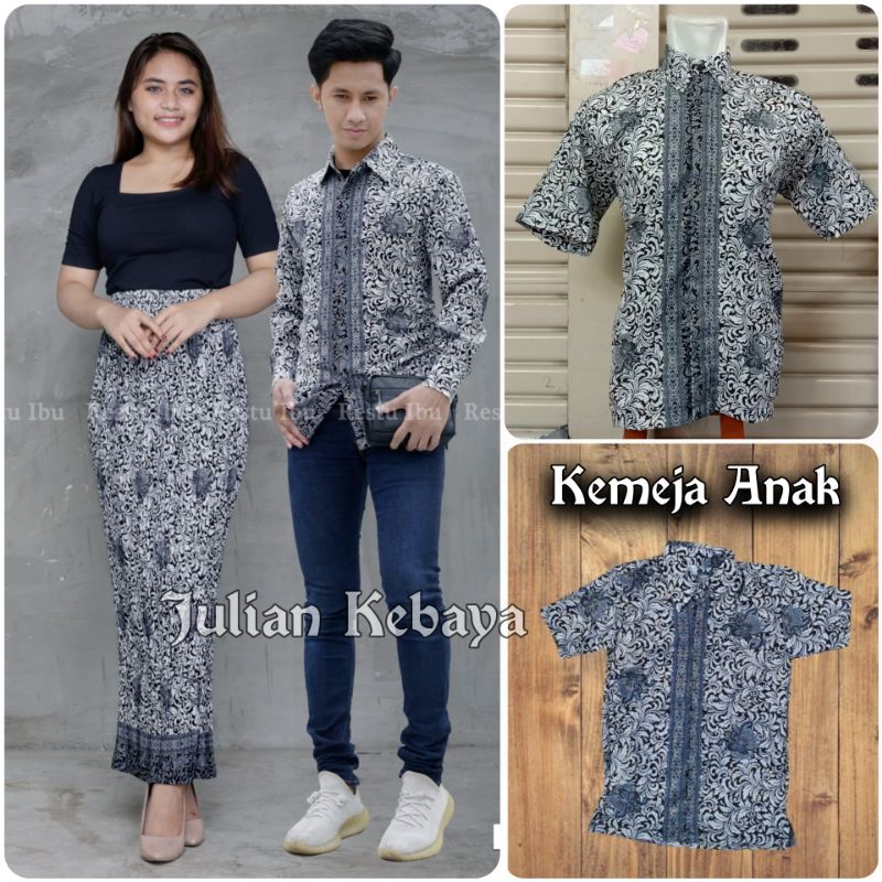 COUPLE KEBAYA / COUPLE BATIK / BAJU BATIK COUPLE TUNANGAN / ROK PLISKET BATIK JUMBO
