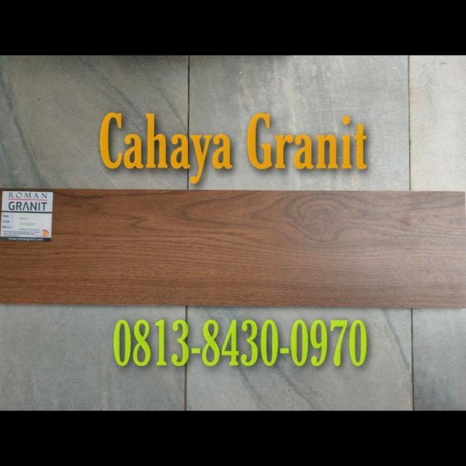 GRANIT Granit 15x60 Motif Kayu dBalsa Wengue