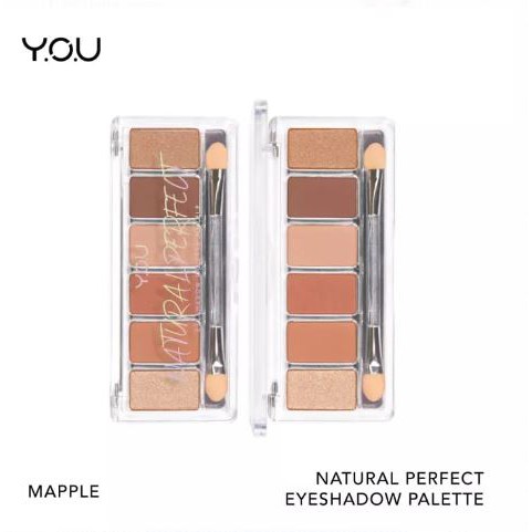 ☘️Yuri Kosmetik☘️ YOU NATURAL PERFECT EYESHADOW FREE TRAVEL SIZE