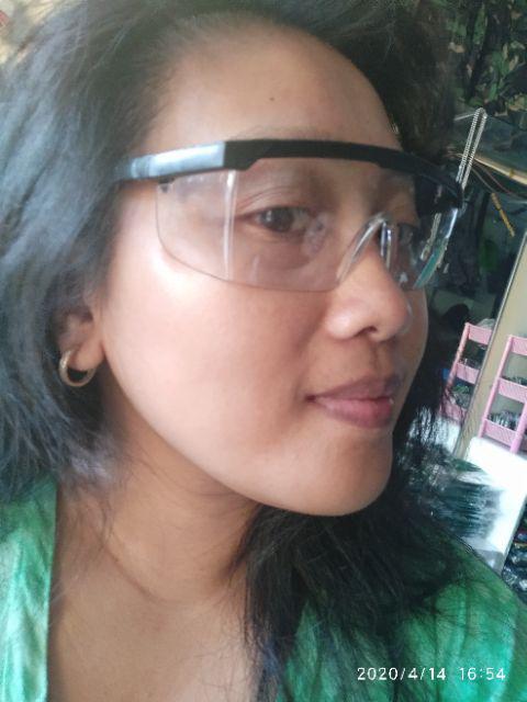 Kacamata Google Safety Eco Clear