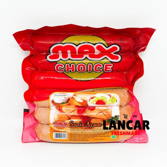 

MAXCHOICE SOSIS AYAM 500GR