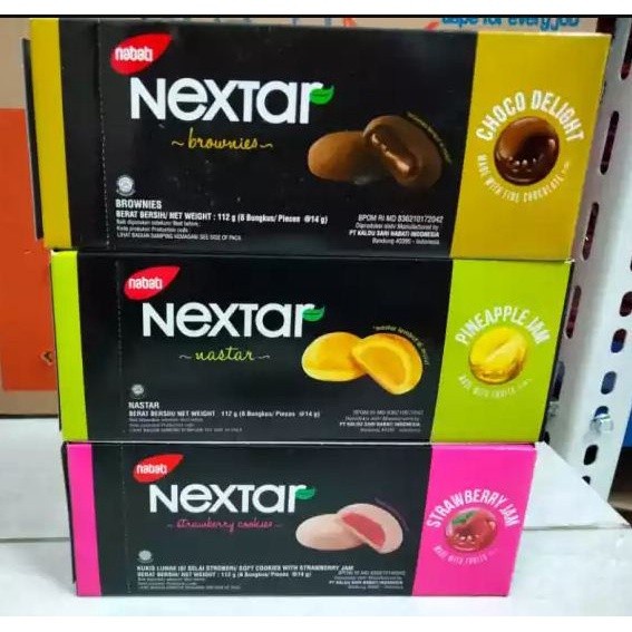 

Nabati Nextar Cookies 42 gram 1 Pack isi 10 pcs