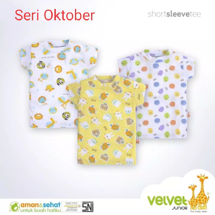 Velvet junior Oblong tipis Bloon Tangan Pintar BAJU ANAK / BAJU BAYI dan adem ARUCHI SNI