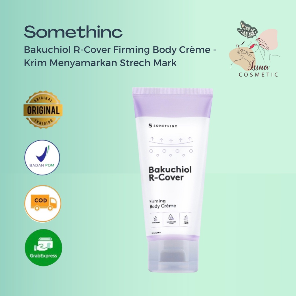 SOMETHINC Bakuchiol R-Cover Firming Body Crème - Krim Menyamarkan Strech Mark