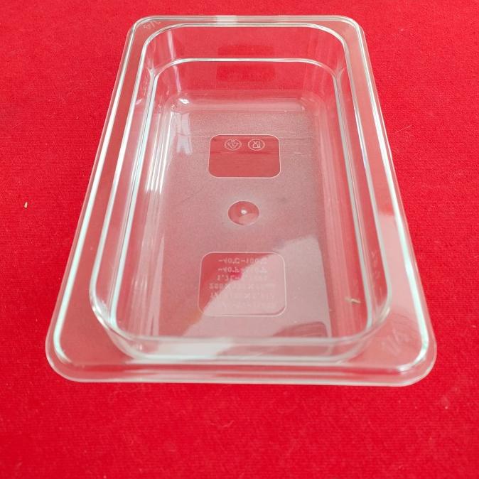 Food Pan Polycarbonate 1/4X6,5Cm(265X163X65Mm)