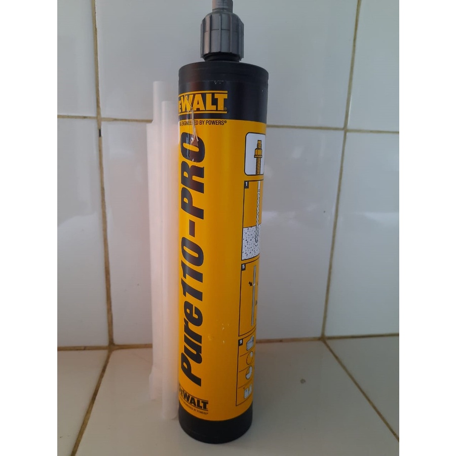 Dewalt Pure110 Pro 620mL Angkur Epoxy Beton Anchor DEWALT PURE 110 Pro 620 ml