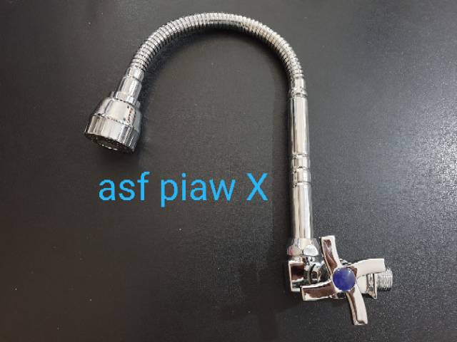 Kran Air Angsa Fleksibel - Kran Angsa Pipa Biasa - Kran Dapur - Keran Cuci Piring Bagus MURAH