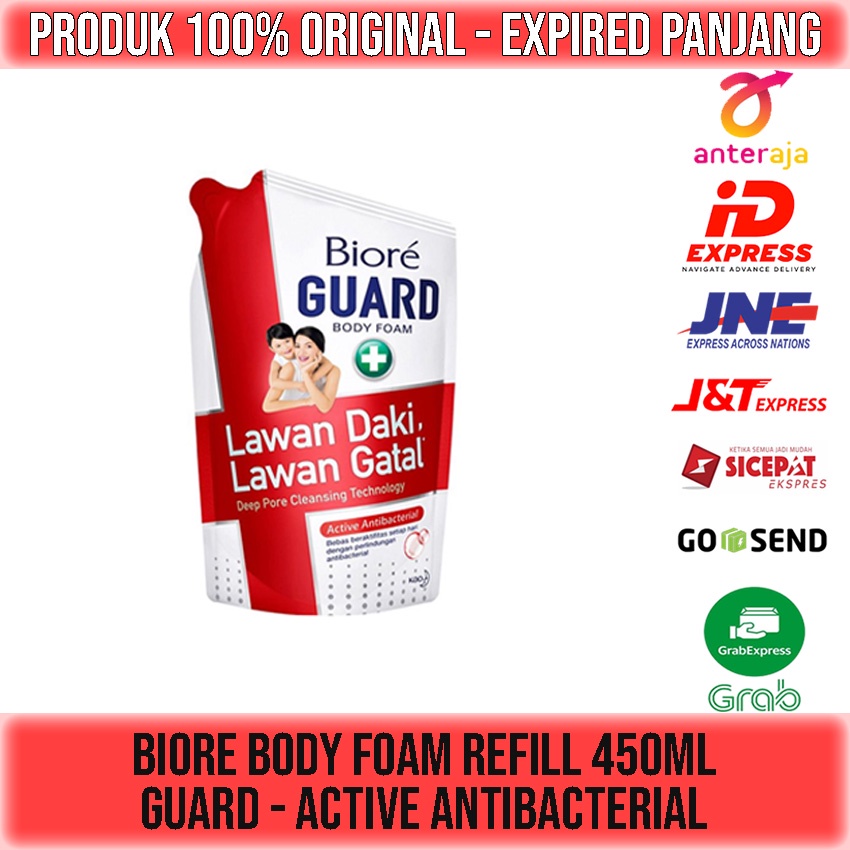 BIORE BODY FOAM REFILL 450ml SABUN CAIR REFILL