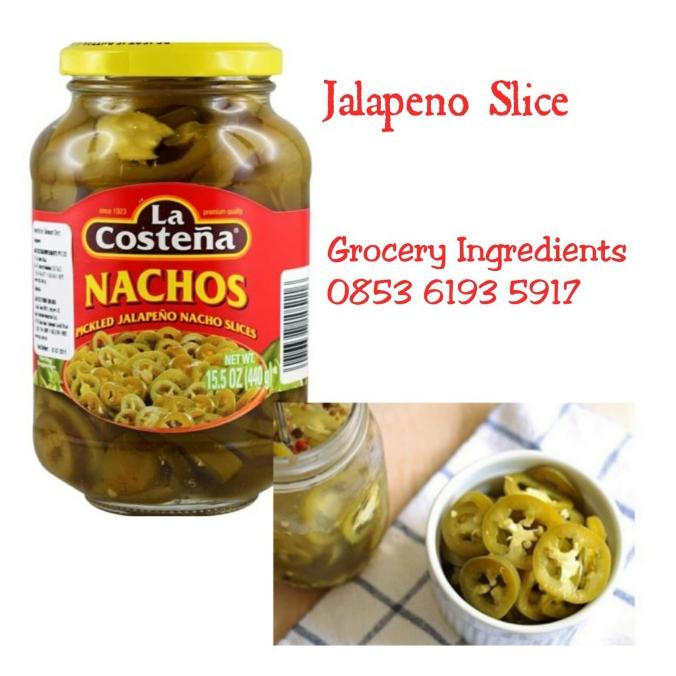 

Lacostena Jalapeno Slice 440Gram / La Costena Jalapeno Slice