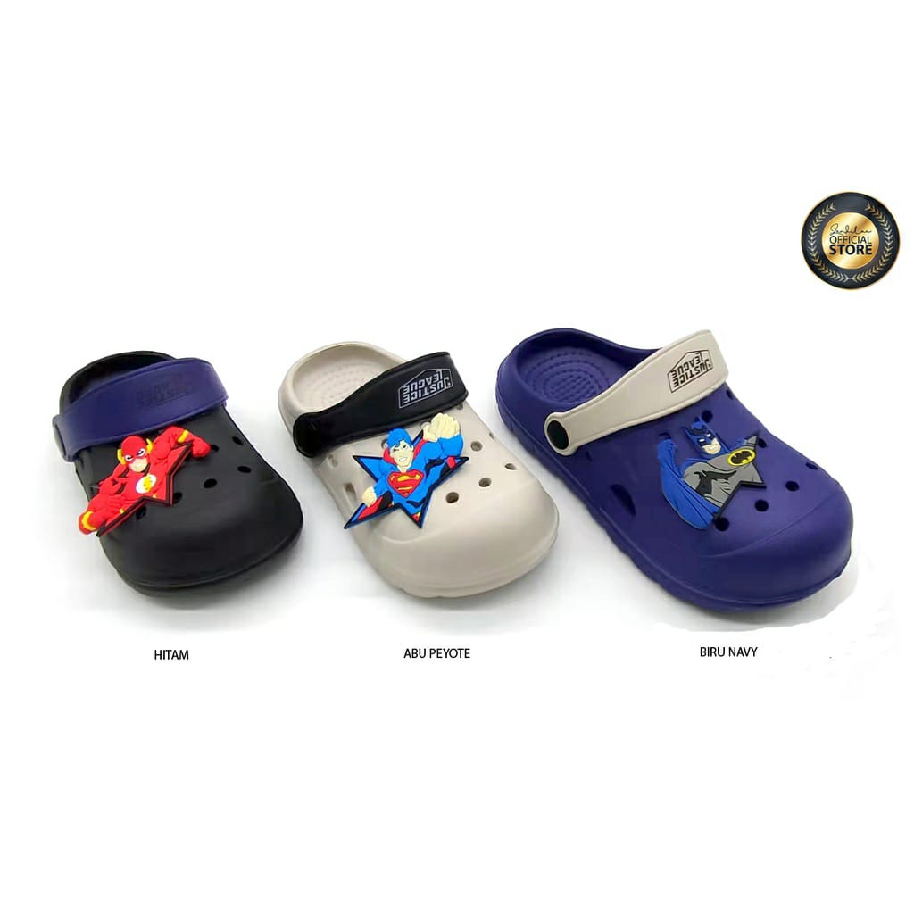 Zandilac Sandal Baby Laki-Laki JUSTICE LEAGUE  CH730041LK / 8993078026008